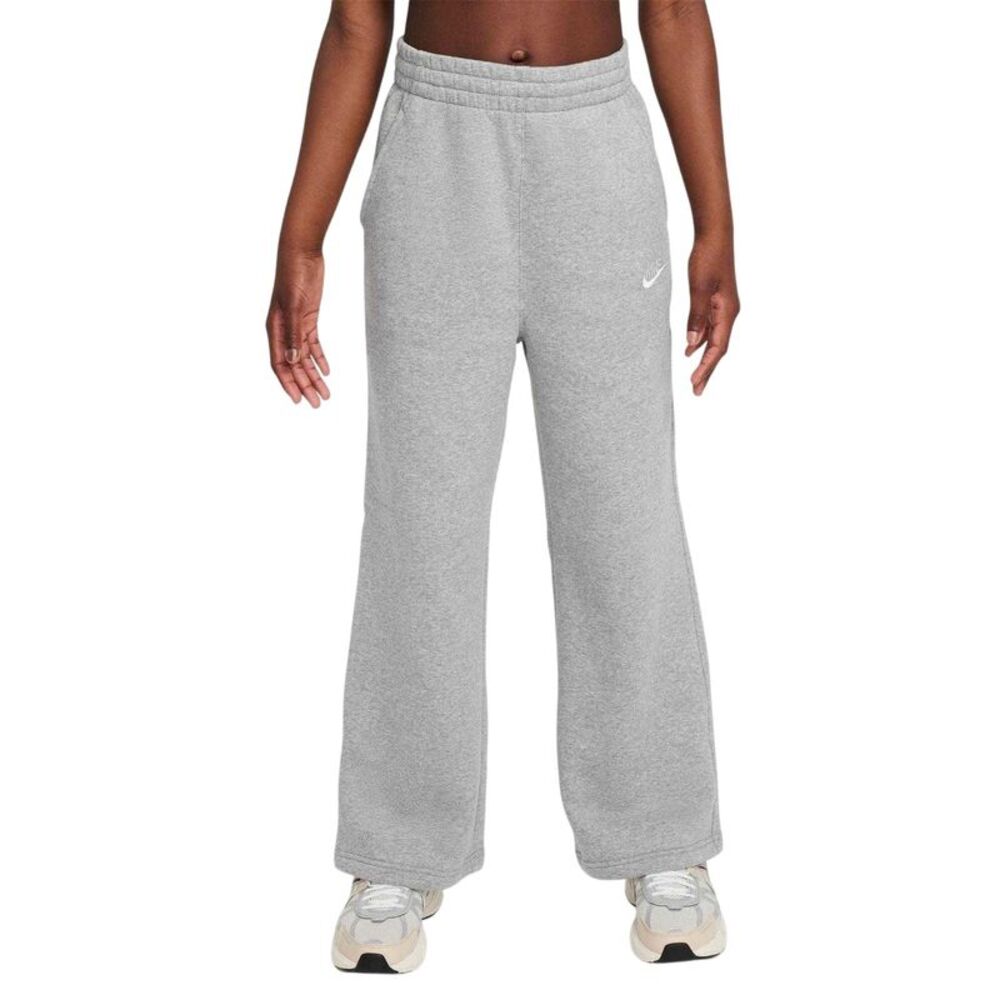 Nike Girls Club Fleece Relaxed Fit Joggers / Dark Grey Heather